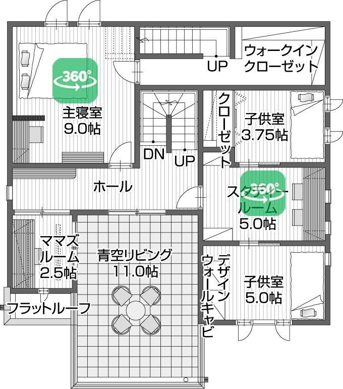 2階間取り