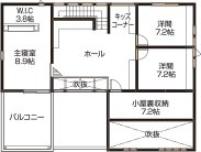 2階間取り